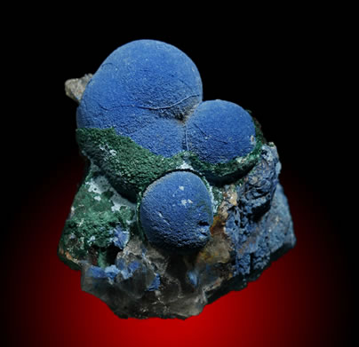 Shattuckite, Quartz from Kandesei, Kaokoveld, Namibia